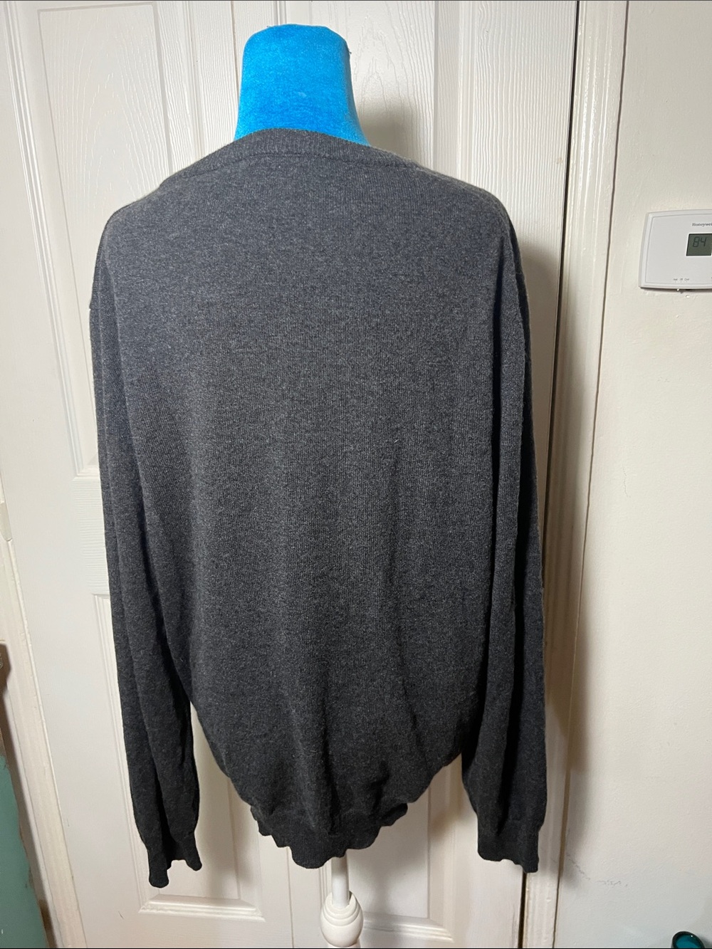 Luca Faloni Italy Cashmere Sweater XXL Gray - Picture 4 of 8